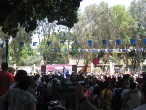 Tel Aviv Pride 2008 Beginning