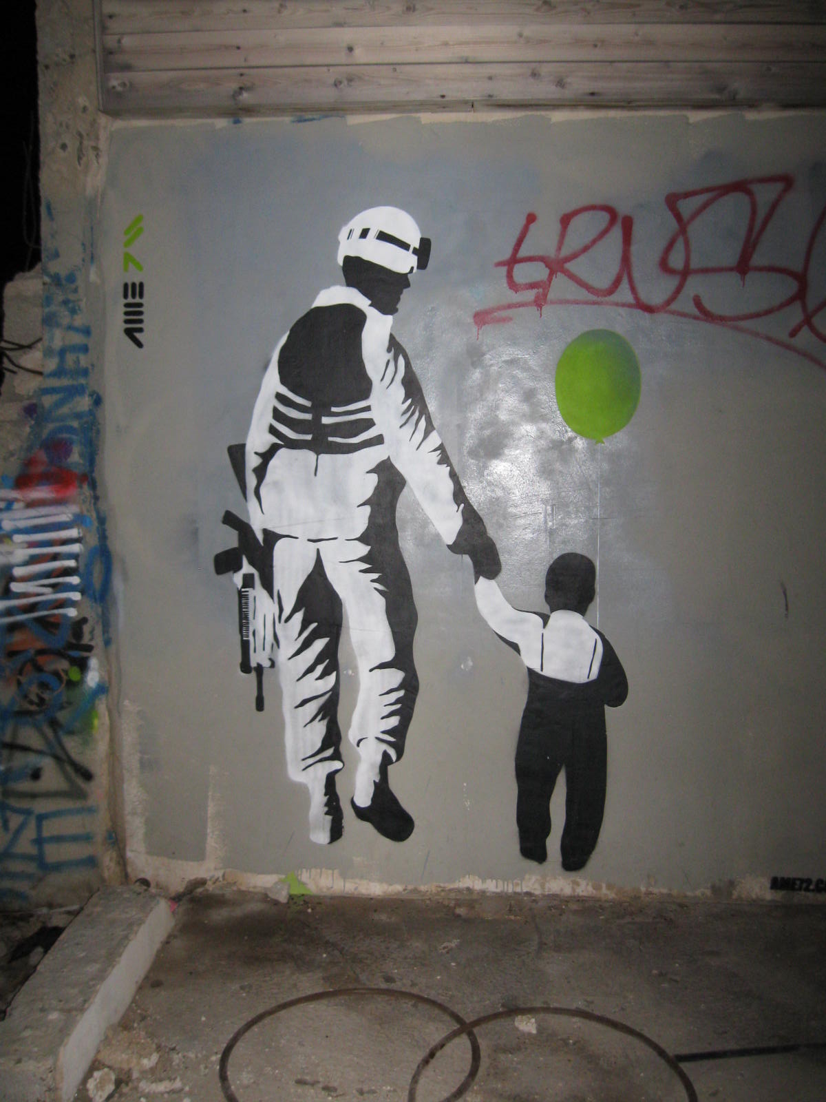 Israeli Graffiti: Soldier and Boy Israeli Graffiti: Soldier and Boy