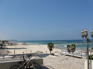 Mediterranean View: Tel Aviv Beach