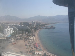 Landing in Eilat